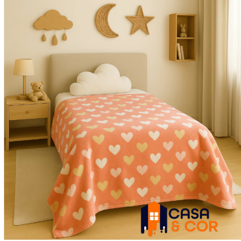 Manta Cobertor Mágico que Brilha no Escuro (Tamanho 2.00cm x 1.50cm)